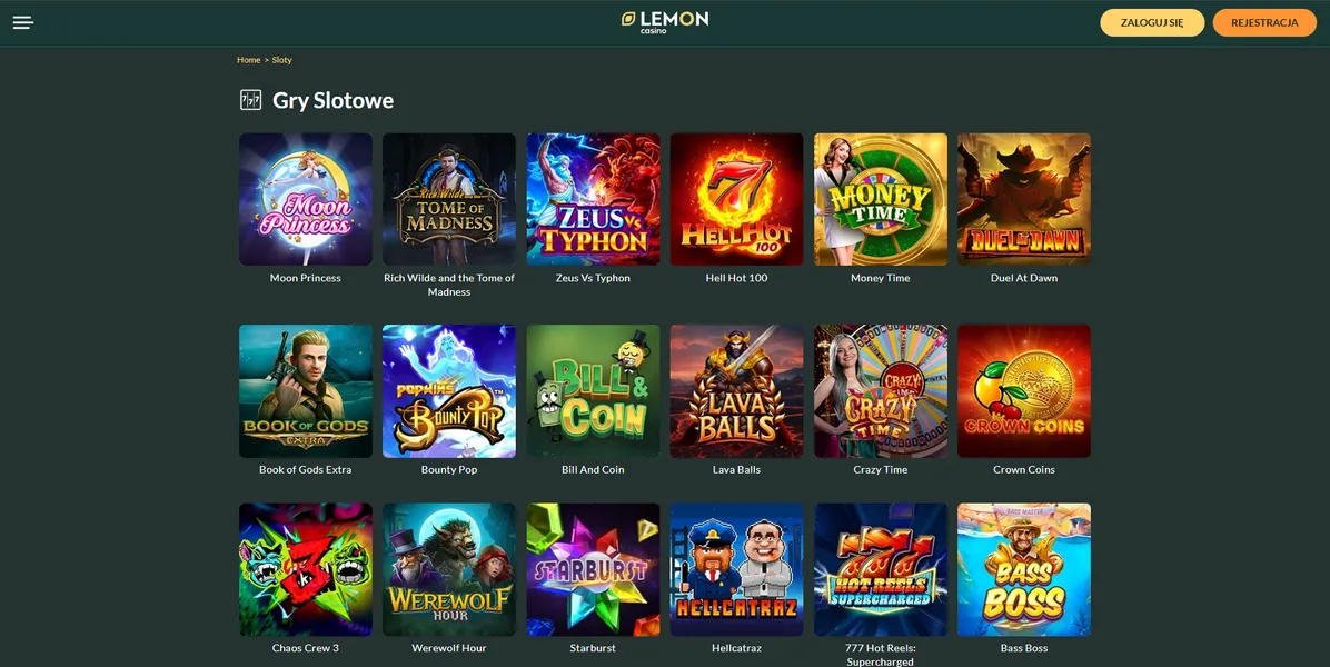 Stoły z krupierem na żywo